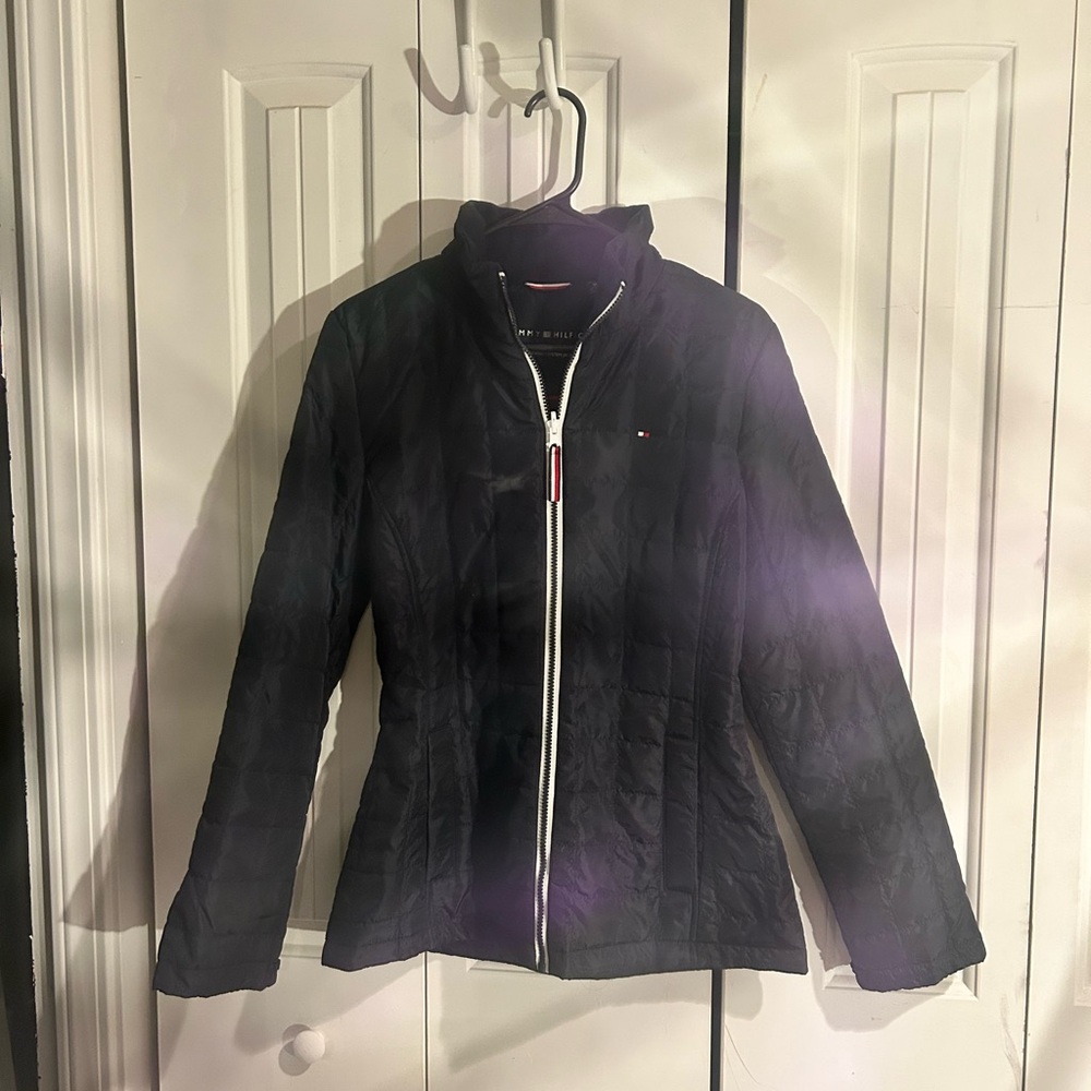 Tommy Hilfiger Black Quilted Jacket